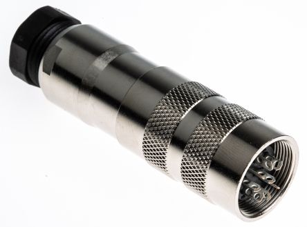 BALLUFF, BCC00TT 8-полюсный угловой M16 DIN разъем, 5A, 60 V IP67, винтовой женский