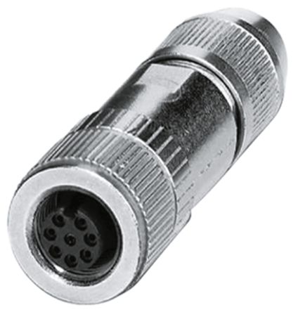 BALLUFF Круглый разъем, 8 контактов, кабель, разъем M12, гнездо, женский, IP67, серия BKS-S115-00