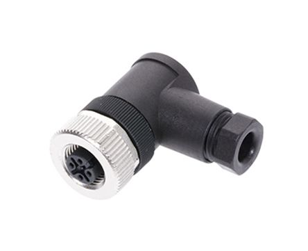 BALLUFF Круглый Разъём, 4 Контакта, Кабель, M12 Разъём, Гнездо, Женский, IP67, BCC06ZA Серия