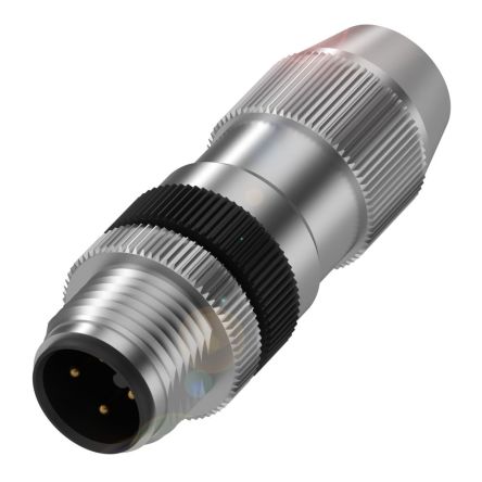 BALLUFF Круглый разъем, 4 контакта, кабель, разъем M12, штекер, мужской, IP67, серия BKS-S109-RT14