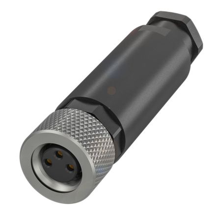 BALLUFF Круглый Разъём, 3 Контакта, Кабель, M8 Разъём, Гнездо, Женский, IP67, BCC06Z1 Серия