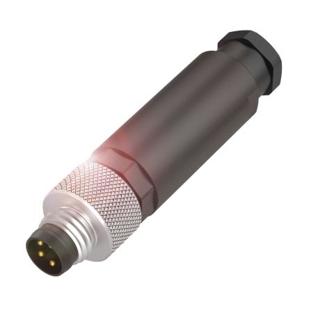 BALLUFF Круглый разъем, 4 контакта, кабель, разъем M8, штекер, мужской, IP67, серия BCC M334